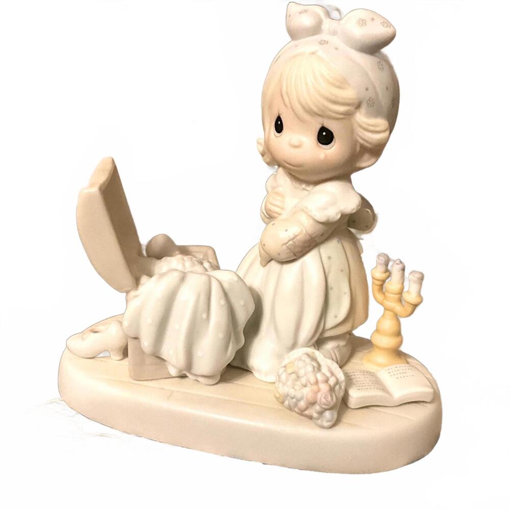 Precious Moments Vintage Wedding Trousseau Figurine